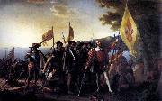 John Vanderlyn Columbus Landing at Guanahani, 1492 oil painting reproduction